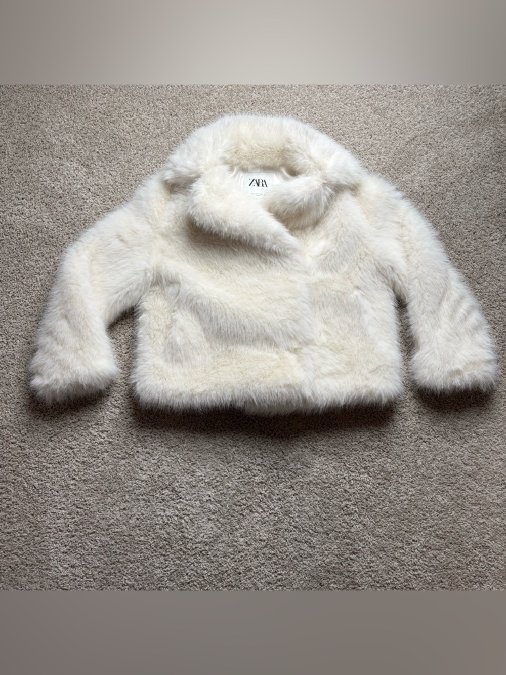 Zara Faux Fur Coat